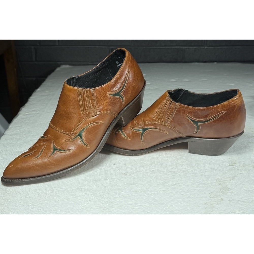 Vintage Code West Leather Women Ankle Boots 9M 603 203w 24465